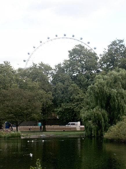 The London Eye from St. James Park